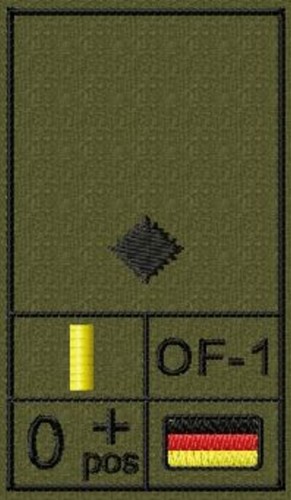 Bundeswehr rangabzeichen mit - bundeswehr,