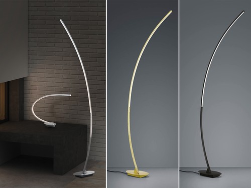 Gebogene led stabstehlampen - gebogene,