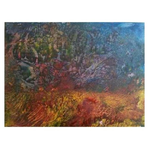 Encaustic bild auf malkarton - encaustic,