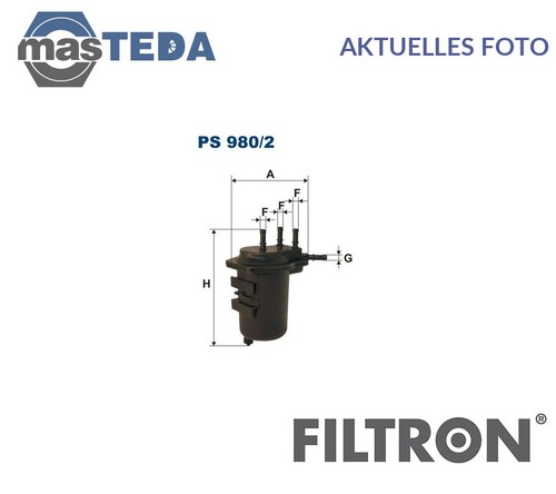 Ps980 kraftstofffilter - ps980/2,