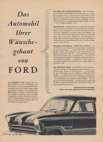 Ford taunus m - taunus,