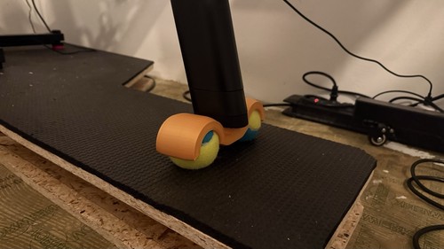 Tennisball fuß für zwift - tennisball,