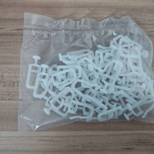 50x gardinen gleiter häkchen - 50x,