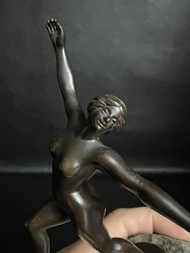 Akt bronze skulptur - skulptur, marmor