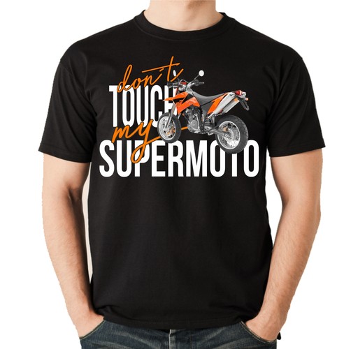 Unisex shirt supermoto sm - ,