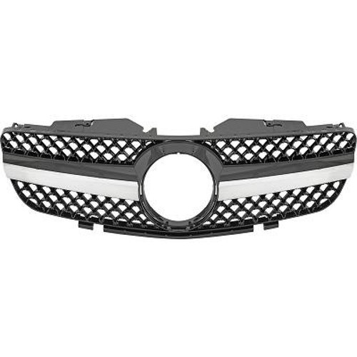 Kühlergrill chrom schwarz - kühlergrill, chrom/schwarz