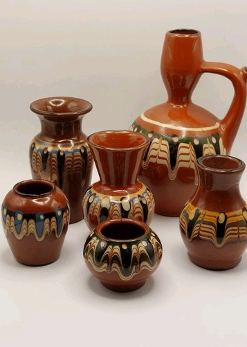 Set aus vintage vasen - aus, 5+1