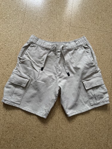 Bershka kurze cargohose beige - kurze,