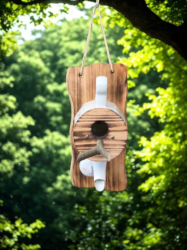 Vogelhaus aus teekanne - vogelhaus,