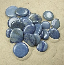 Blauquarz scheibensteine - blauquarz,