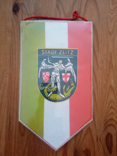 Ostalgie wimpel stadt zeitz - ostalgie,