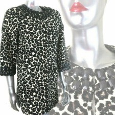 Leopardenmuster Jacke Mantel