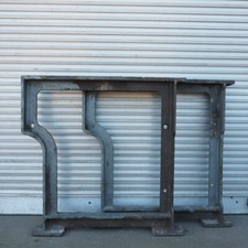 1 Paar massive Maschinen Füße Industrie Tischgestell Tischbeine Gusseisen 