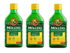 3x Möllers Omega 3 Zitrone