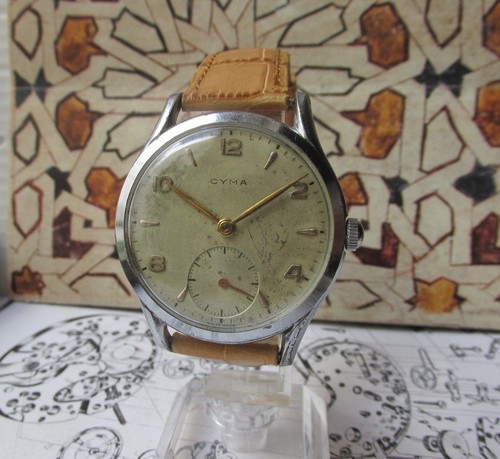 Reloj cyma vintage - reloj, calibre