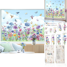 Fensteraufkleber Wildblumen