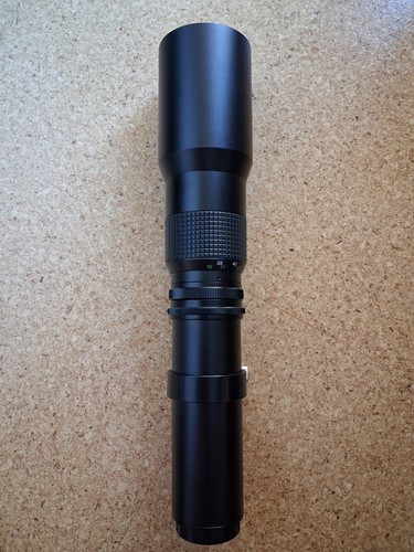 Teleobjektiv 8 f - 5°, f=500mm