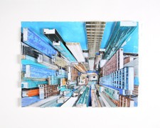 Gottfried Salzmann handsigniert nummeriert "New York - Deluxe" 120 × 140 cm