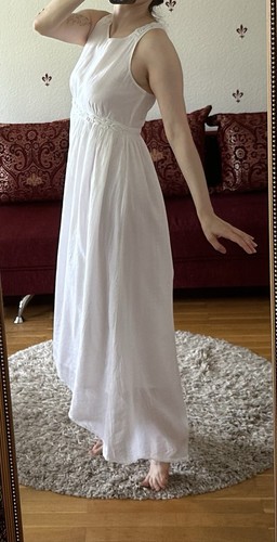 Weißes langes maxi kleid - maxi,