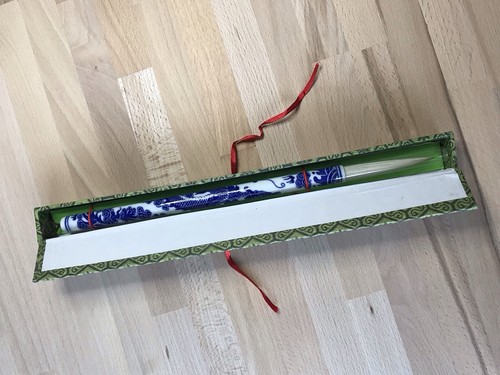 Chinescher kalligraphiepinsel - chinescher,