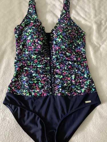 Damen badeanzug lascana bunt - badeanzug,