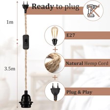 Retro Industrielampe Holz