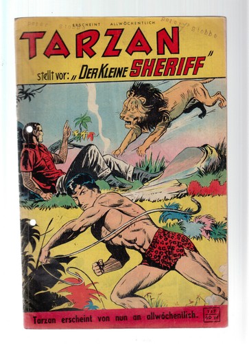 Tarzan original 50er jahre - tarzan,