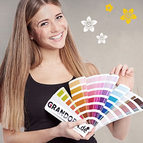 Farbmuster wandtattoofolie - farbmuster,