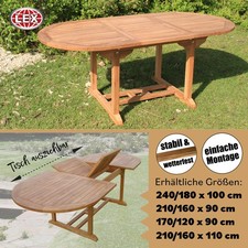 Teak Tisch Gartentisch Garten