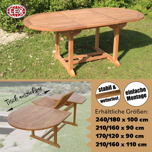 Teak tisch gartentisch - tisch,