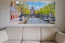 Leinwandbild: Die Gracht in