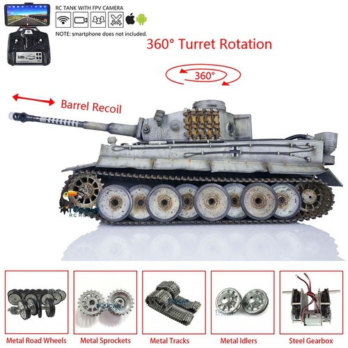 Henglong rtr tank - rtr, pro