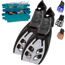 Schnorchelflossen Taucherflossen lange verstellbare Flossen 36-47 Khroom