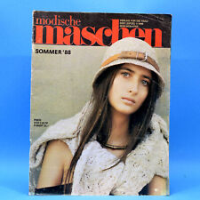 Modische Maschen 1 von 1988 | Schnittmuster Mode Verlag für die Frau | DDR L