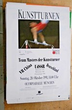 Plakat Kunstturnen 1991 China