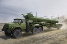 TRU01081 - Trumpeter 1:35 - Zil-131V Tow 2T3M1 Trailer mit Rakete