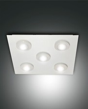 FABAS LUCE Deckenleuchte Swan 3flg. 3270-65-102 weiß Wohnzimmer, Flur, Küche