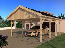 Carport Satteldach 500x600cm