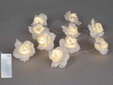 Lichterkette Rosengirlande L