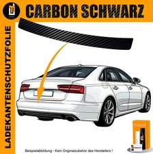 Ladekantenschutz Folie Für Audi A4 Stufenheck B7 2004-2008 Carbon Schwarz