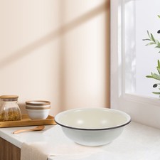 Altmodisches Email-Waschbecken