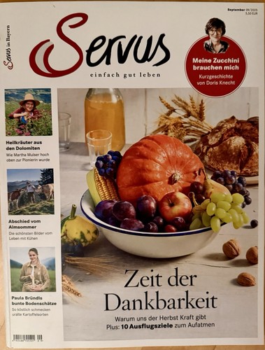 Servus magazin september 2025 - september,