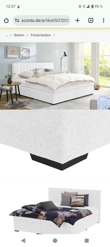Boxbett diabolo 180x200 wie - boxbett,
