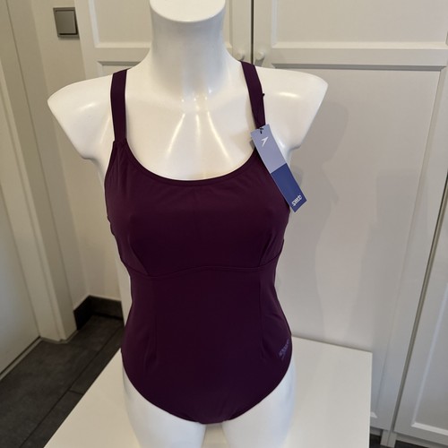 Speedo badeanzug purple - speedo,