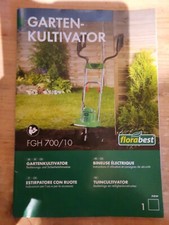 Gartenkultivator Florabest FGH 700/10 (nur Anleitung und Explosionszeichnung)