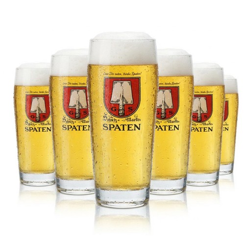Spaten bierglas 5l - bierglas, 0,5l