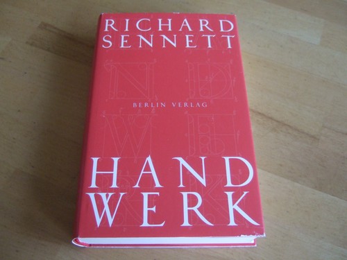 Handwerk richard sennett - handwerk,