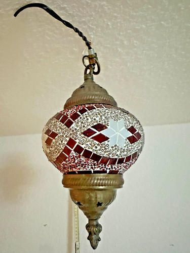 Mosaik hängelampe komplett - hängelampe,