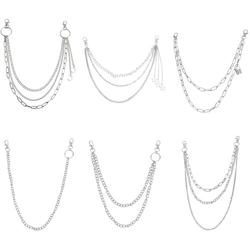 Hosenkette set stück punk - set,, 6