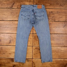 Levis 501 Jeans 33x32 Blau